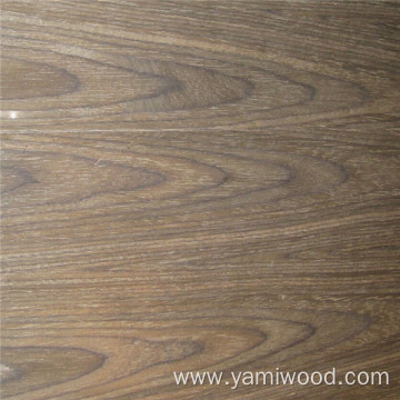 Gray black natural walnut veneer plywood